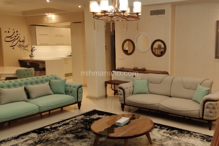 آپارتمان مبله سه خواب لوکس استخردار 5 در الهیه