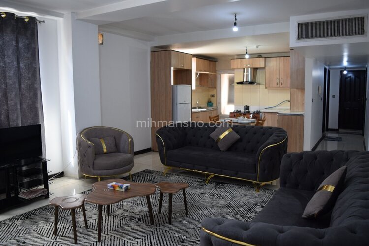 واحد مبله دو خواب در هتل آپارتمان شیراز