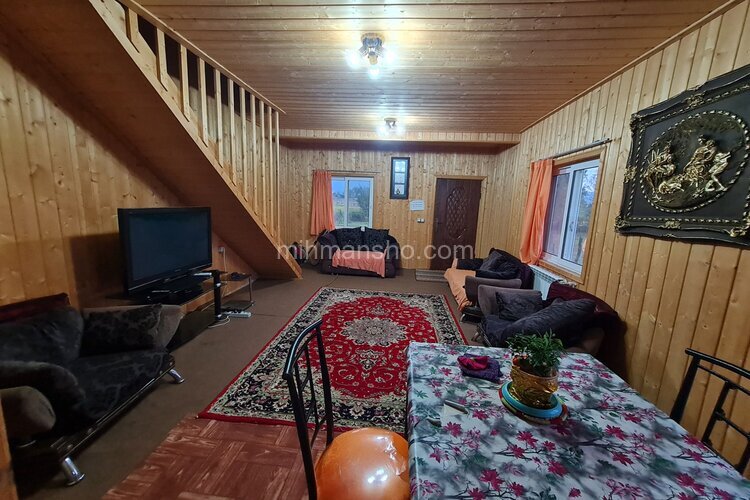 کلبه دوبلکس چوبی دوخواب در ماسال