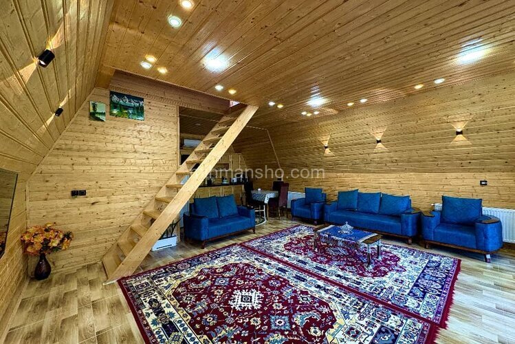 کلبه سوئیسی مبله دوخواب آنیدا در ماسال