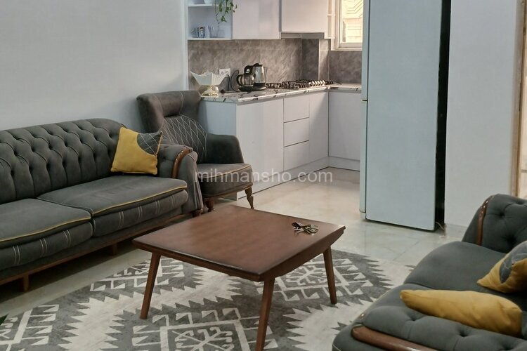 واحد مبله دوخواب طبقه همکف ویلا بهار در لنگرود