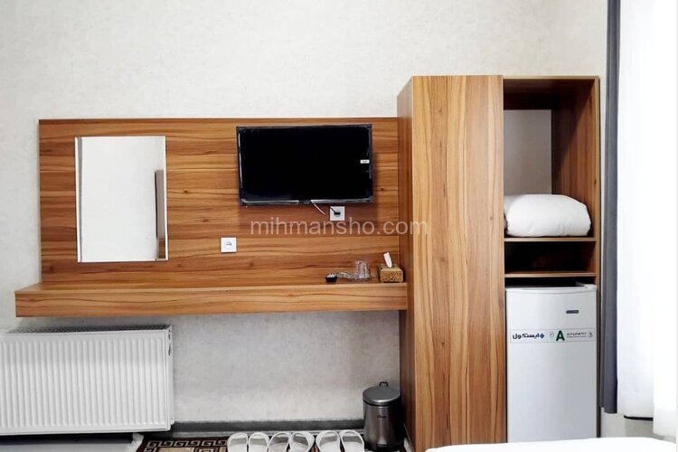 اتاق توئین بازسازی در هتل میدان راه آهن تهران