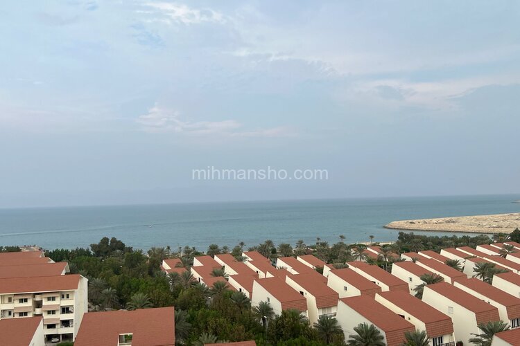 آپارتمان مبله تکخواب ویو دریا در کیش