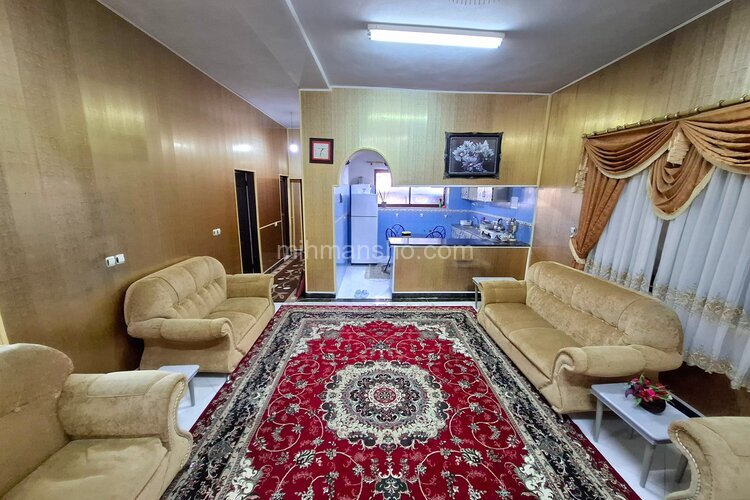 واحد تکخواب در طبقه همکف ویلای نشتارود