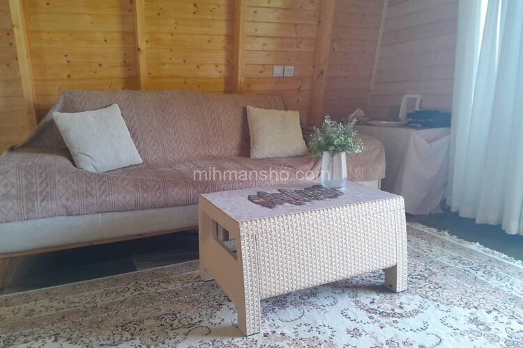 کلبه سوئدی دوبلکس تکخواب باغ پدری در سوادکوه