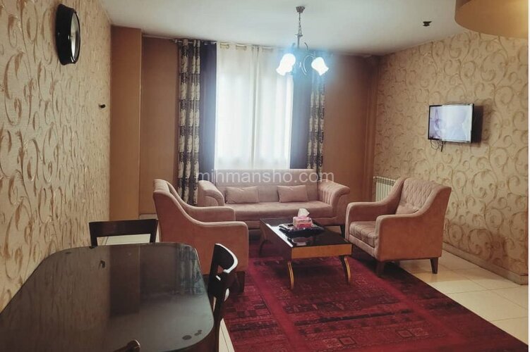 واحد دوخواب مبله در هتل آپارتمان فردوسی تهران