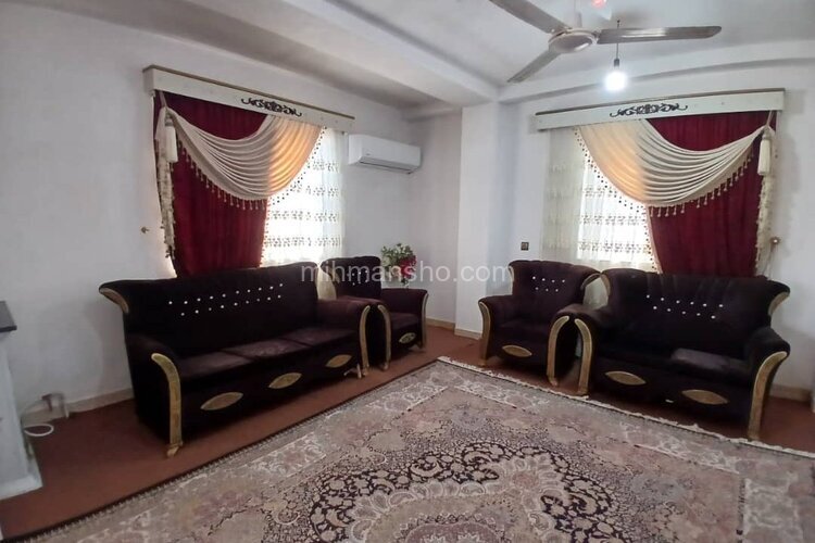 واحد مبله دوخواب طبقه اول ویلا در سوادکوه