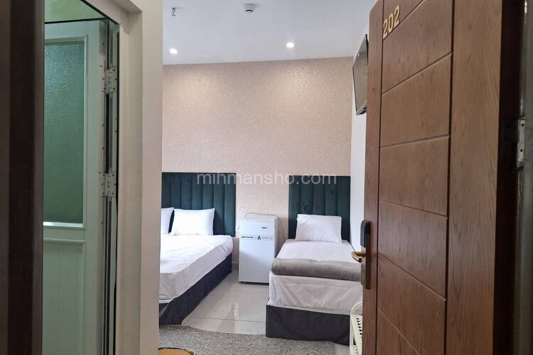 سوئیت مبله 4 نفره 202 در هتل مشهد