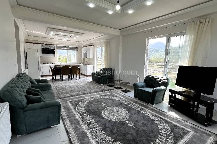 واحد مبله دوخواب در طبقه دوم ویلای ماسال