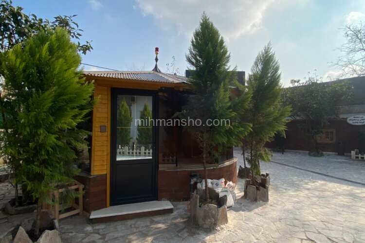 سوئیت چوبی آفتابگرادان در مجموعه اقامتی خمام