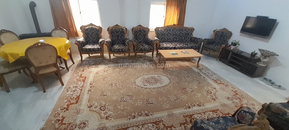 واحد تکخواب ماه و ستاره 2 در طبقه همکف ویلای تنکابن