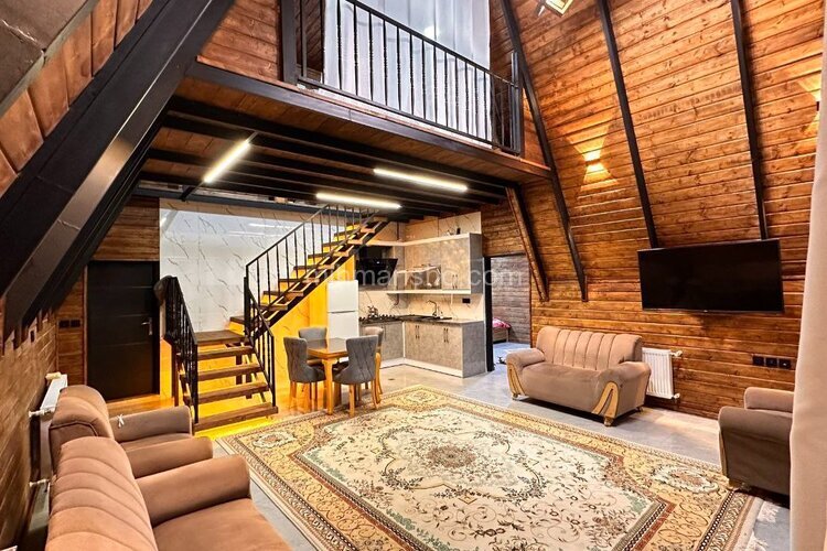 کلبه سوئیسی مبله دوبلکس دو خواب در ماسال