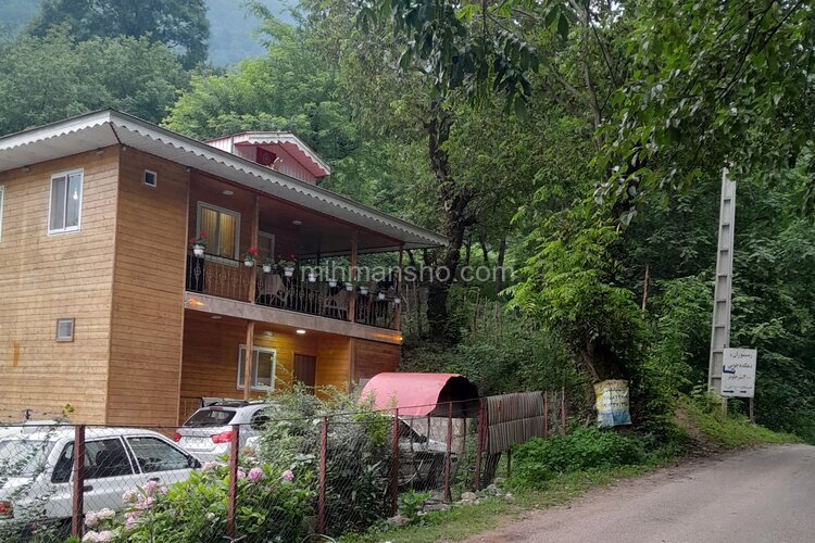 ویلا دوبلکس چوبی دوخواب میلاد در ماسال