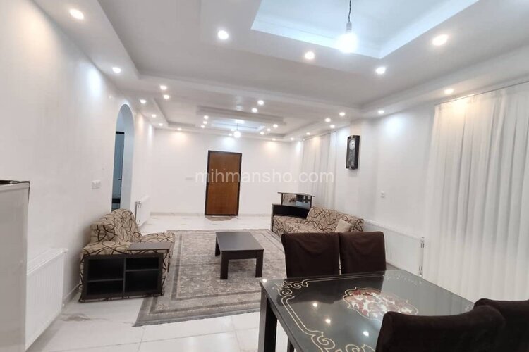 واحد مبله دوخواب در طبقه همکف ویلای ماسال