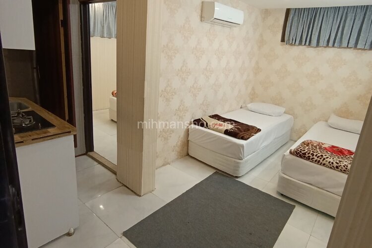 واحد تکخواب چهارتخت در هتل آپارتمان در مشهد