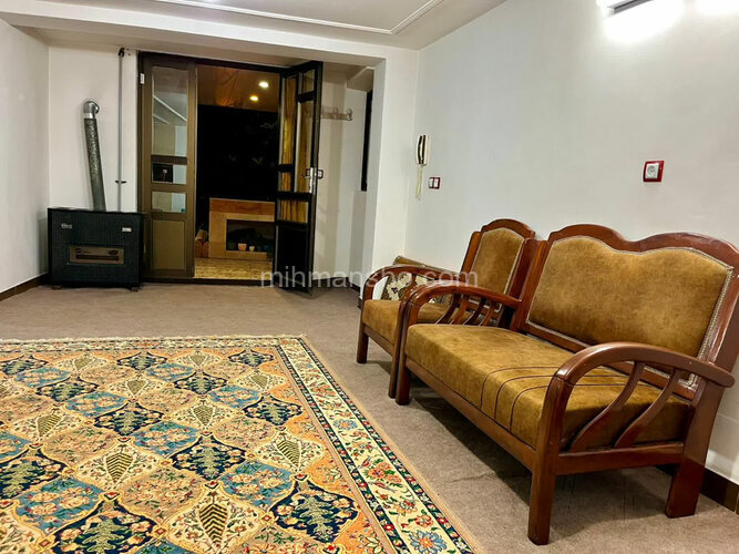 واحد تکخواب مبله در طبقه همکف ویلا زیر آب
