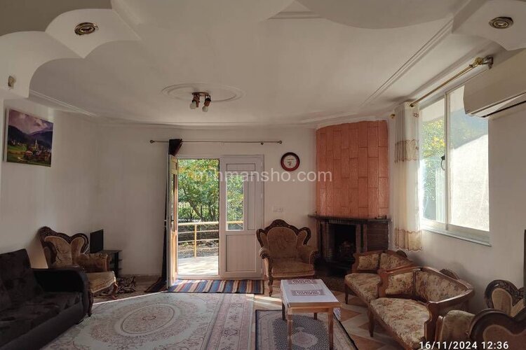 ویلای دوبلکس دو خواب خانه چوبی در سیاهکل