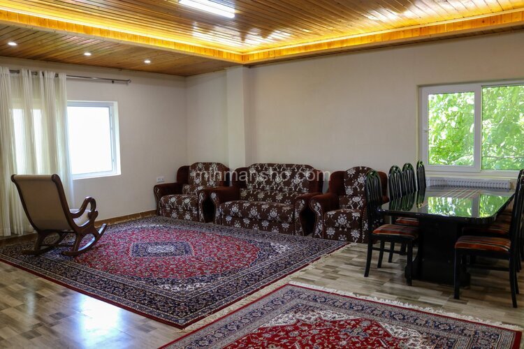 واحد مبله تکخواب طبقه همکف ویلا جنگلی شونیشت در شیرگاه