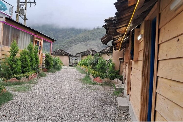 کلبه مهربانی در اقامتگاه بومگردی آمل