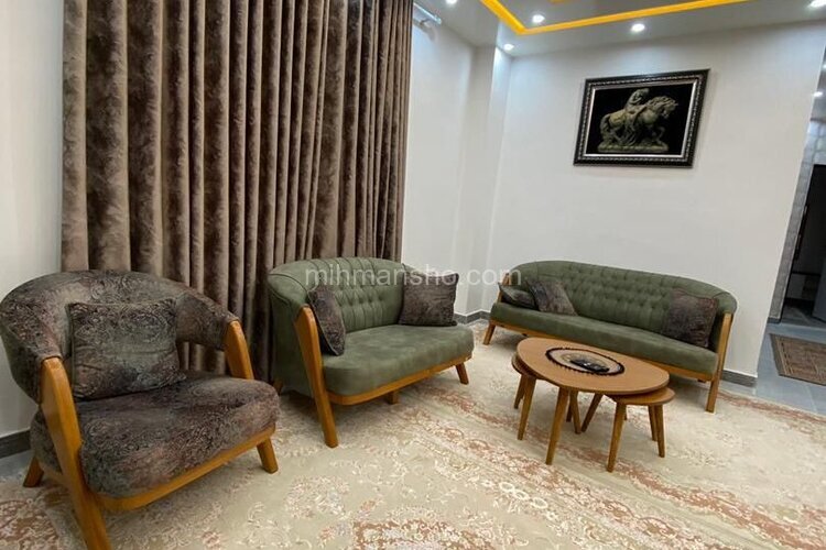 واحد دوخواب استخردار در طبقه همکف ویلا در بندر انزلی