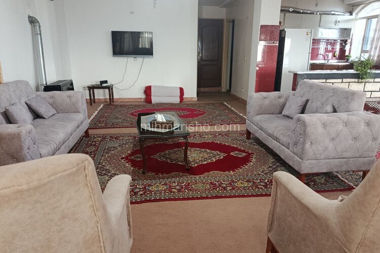واحد دوخواب مبله کاظمی در طبقه اول ویلا کلاردشت