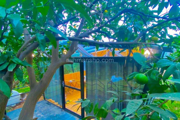 کلبه سقف شیشه ای مبله در سوادکوه