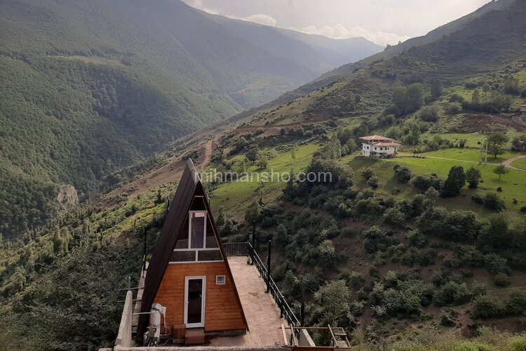 کلبه سوئیسی دوبلکس تکخواب در مرزن آباد