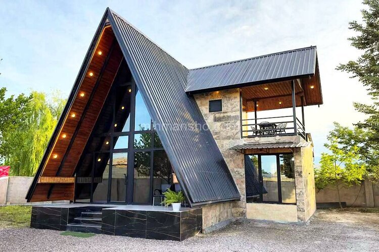 کلبه سوئیسی مبله دوبلکس دو خواب در ماسال