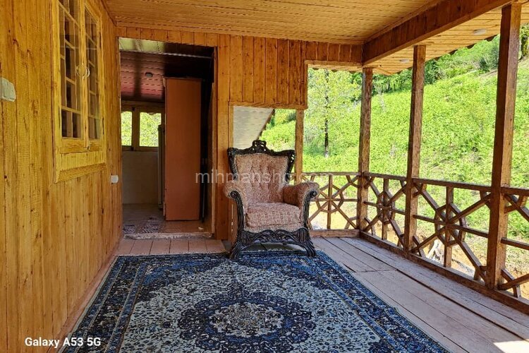 واحد مبله تکخواب در طبقه اول ویلا در شفت