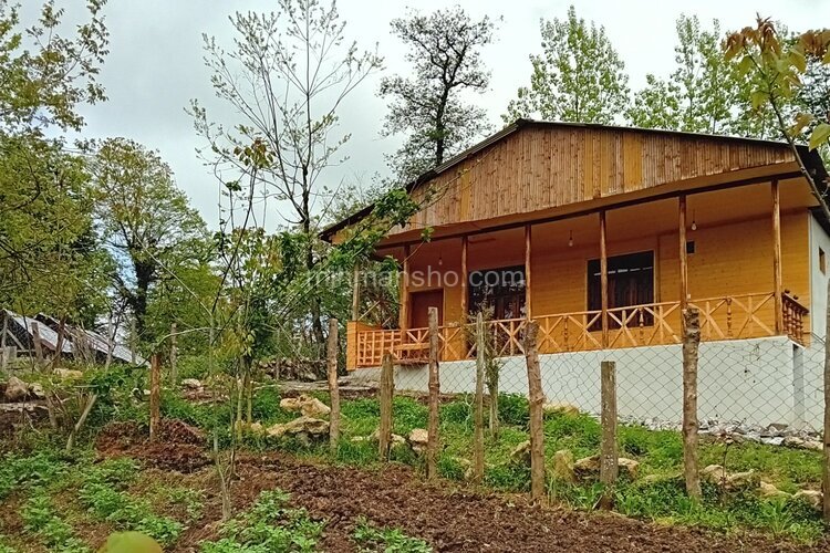 کلبه مبله تکخواب جنگلی ویشار در سوادکوه