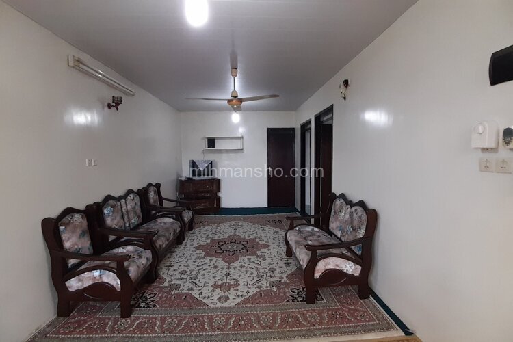 واحد مبله تکخواب بهار 8 طبقه همکف ویلا در رامسر