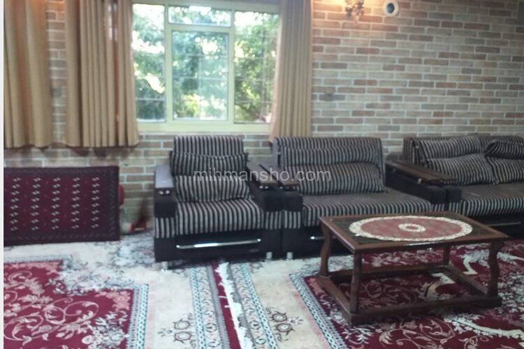 سوئیت45 متری مبله در باغ ویلا در کاشان