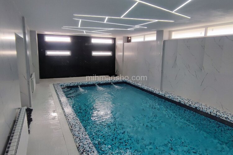 ویلا دوبلکس سه خواب استخر آب گرم سرو در رامسر