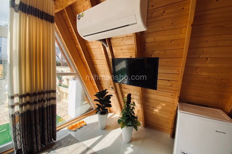 کلبه دوبلکس تکخواب تِلار در رامسر