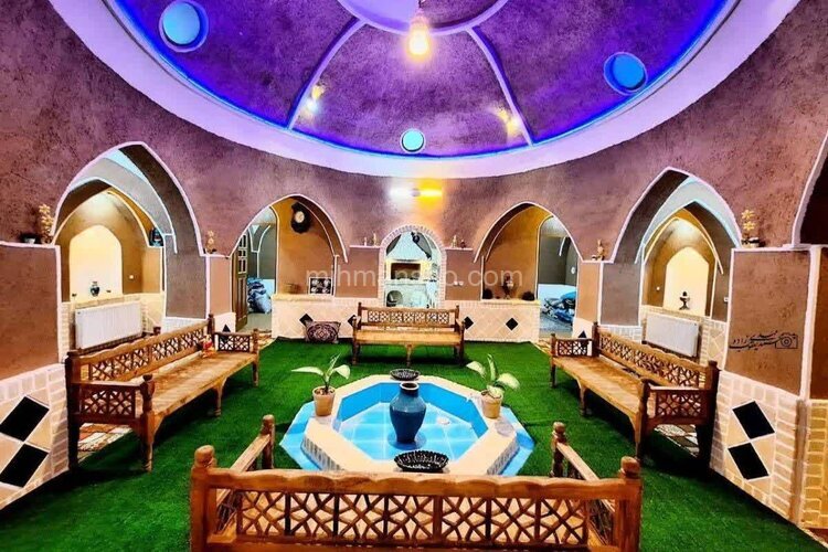 اتاق 10 متری در بوم گردی در کاشان