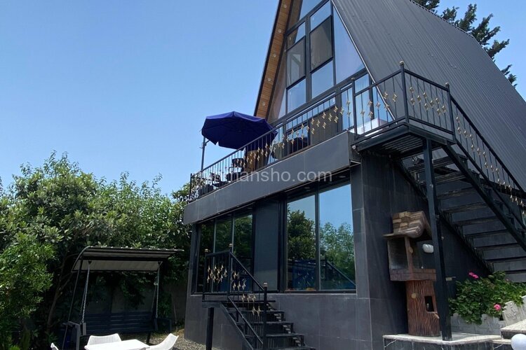 کلبه سوئیسی دوبلکس دوخواب استخردار درشیرگاه