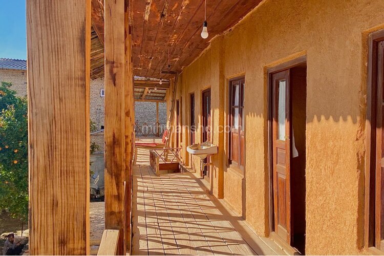 اتاق صفویان در اقامتگاه بومگردی گلوگاه