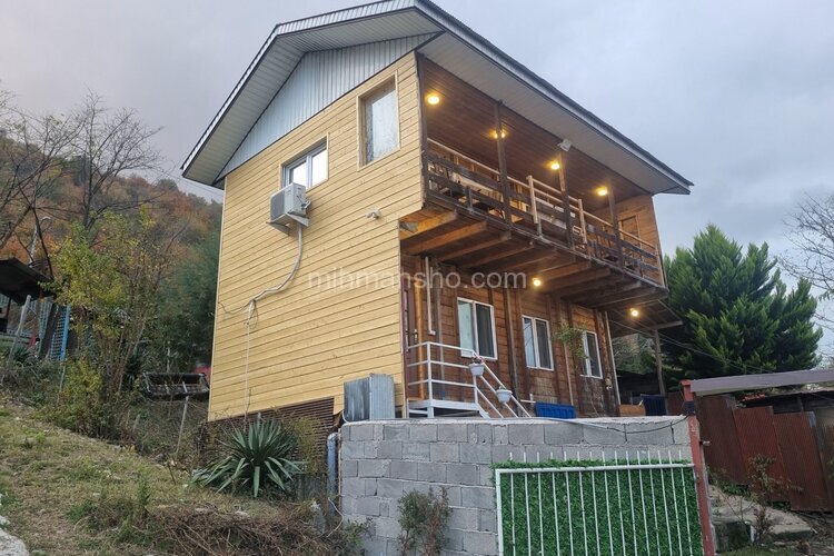 کلبه چوبی دوبلکس در ماسال