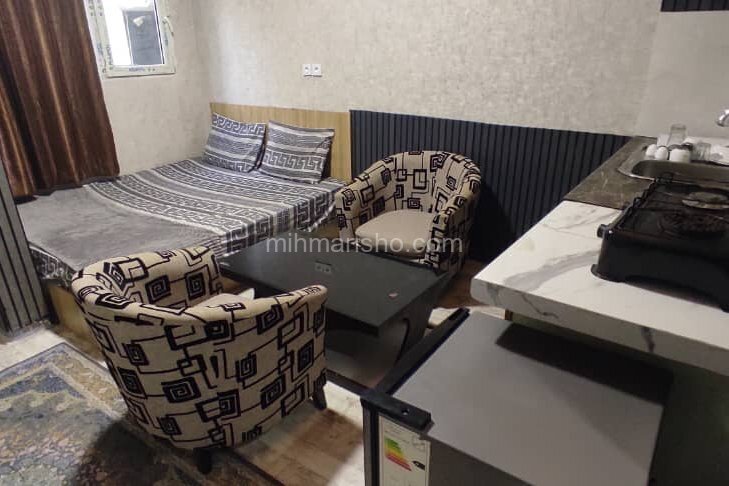 سوئیت مبله 20 متری الماس در کیش