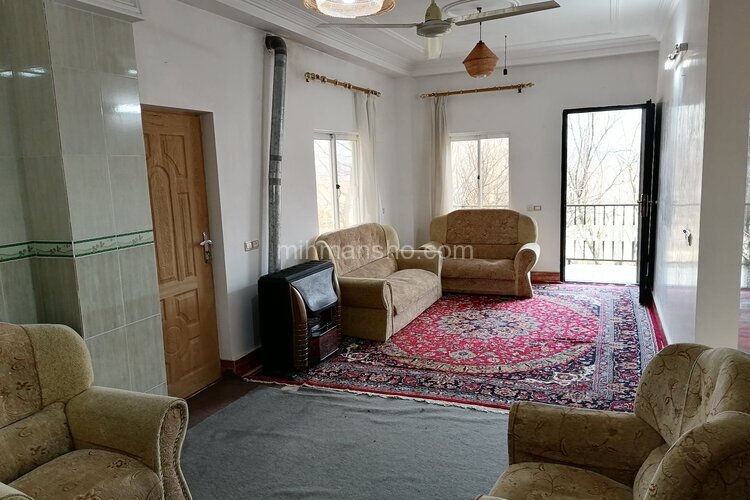 واحد تکخواب در طبقه همکف ویلا آتا در سوادکوه