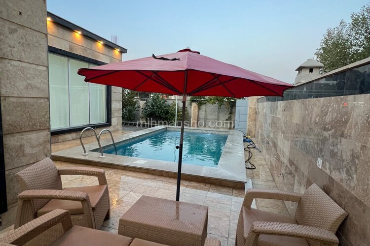 ویلا استخردار دوخواب در ساوجبلاغ