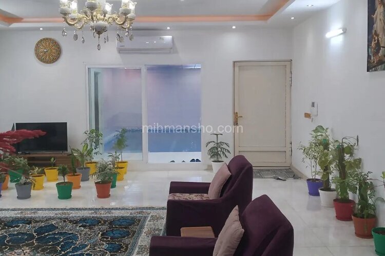 ویلا سه خواب با استخر و جکوزی پیمان در محمودآباد