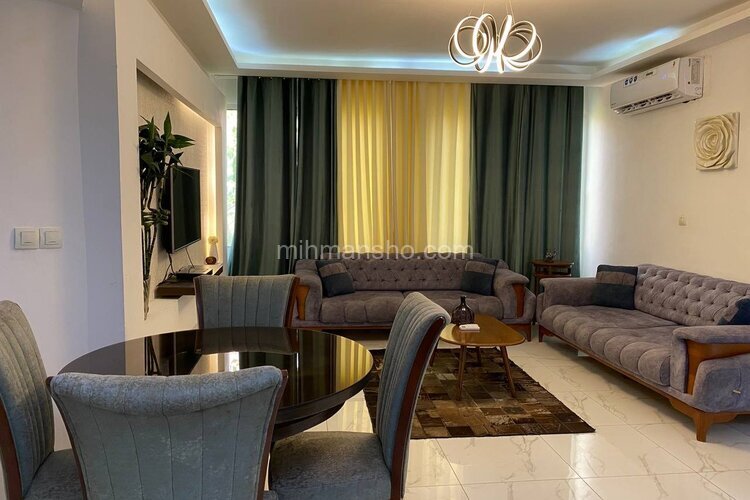 آپارتمان مبله دو خواب لوکس صدف در کیش