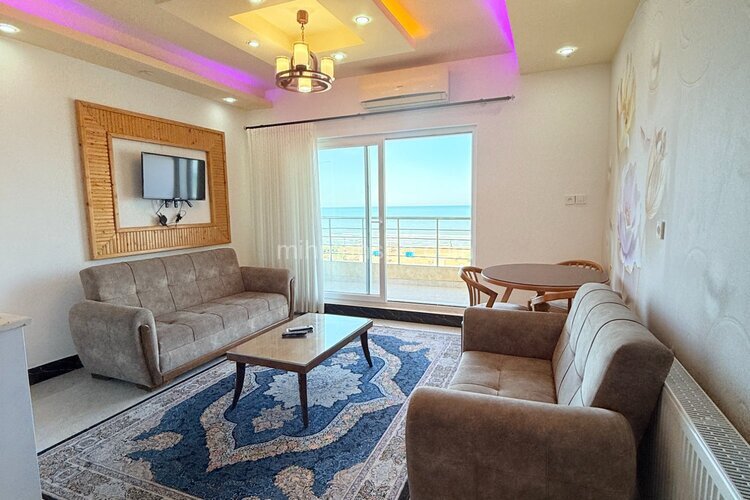 واحد تکخواب رو به دریا در هتل آپارتمان بابلسر