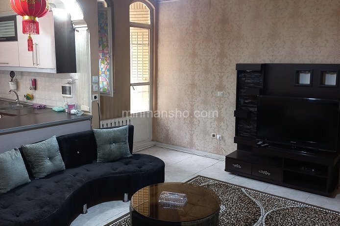 آپارتمان مبله دوخواب طبقه همکف در شهران