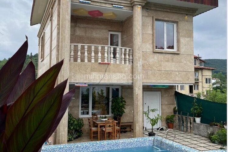 ویلا استخر دار دوبلکس دوخواب اسکادا در تنکابن