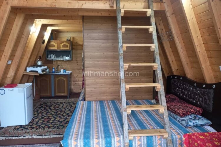 کلبه سوئیسی دوبلکس تک خواب طبیعت 2 در بابل