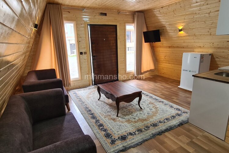 کلبه سوئیسی دوبلکس تکخواب گلفام در بابلسر