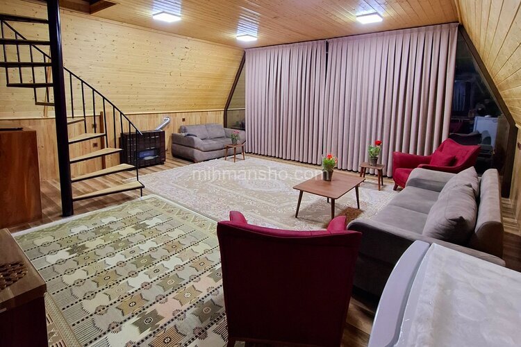 کلبه سوئیسی آرامش در سوادکوه