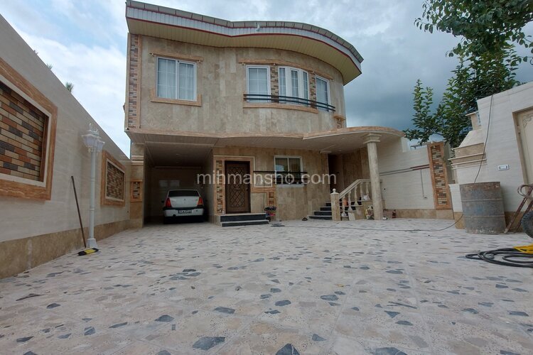 واحد مبله دوخواب در طبقه همکف ویلا ماسال